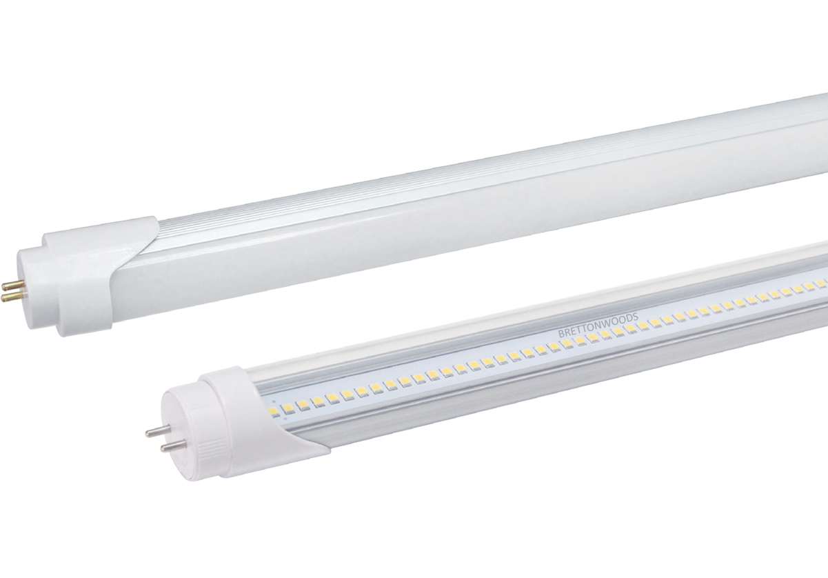 Bretton Tube Al+PC/Silica Glass LED T8 Tube Light